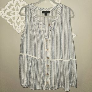 Lane Bryant Size 24 Tank Blouse